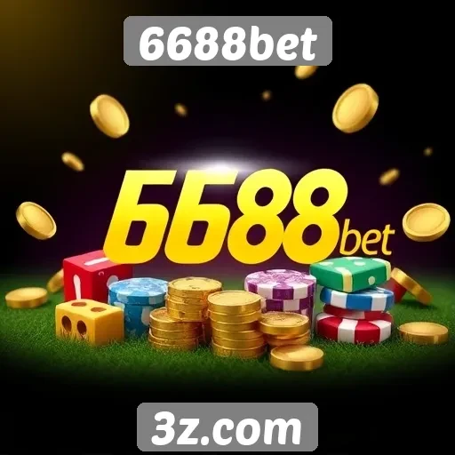 Variedade de jogos disponíveis em 6688bet